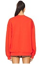 view 3 of 4 Cowboy Wanted Boyfriend Crew in Cherry Red