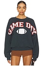 view 1 of 4 Game Day Crew Sweatshirt in Vintage Black