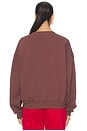 view 3 of 4 Athletic Club Colorblocked Sweatshirt in Brown Combo