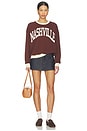 view 4 of 4 x REVOLVE Nashville Colorblock Oversized Sweatshirt in Dark Auburn