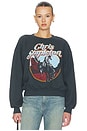 view 1 of 4 Chris Stapelton Horse Oversized Crew Sweatshirt in Vintage Black