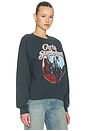 view 2 of 4 Chris Stapelton Horse Oversized Crew Sweatshirt in Vintage Black