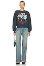 view 4 of 4 Chris Stapelton Horse Oversized Crew Sweatshirt in Vintage Black