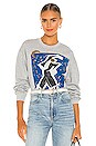 view 1 of 5 Bowie Serious Moonlight Sweatshirt in Heather Grey