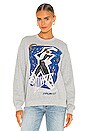 view 2 of 5 Bowie Serious Moonlight Sweatshirt in Heather Grey
