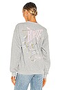 view 4 of 5 Bowie Serious Moonlight Sweatshirt in Heather Grey