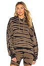 view 1 of 4 X REVOLVE Oversized Hoodie in Ripple Tie Dye