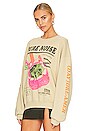 view 3 of 5 Pure Noise Boyfriend Crew in Khaki