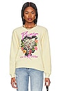 view 2 of 5 Prince And the Revolution Raglan Crew in Yellow Fizz
