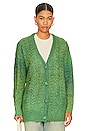 view 2 of 5 Ombre Cardigan in Green Jade