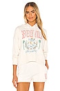 view 1 of 4 x REVOLVE Beverly Hills Shrunken Hoodie in Stone Vintage