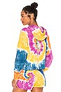 view 3 of 4 SUDADERA DOUBLE TROUBLE TIE DYE in Double Trouble Tie Dye