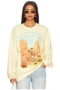 view 1 of 4 Going Out West Bf Crew Sweatshirt in Butter Yellow