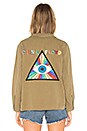 view 4 of 5 Pink Floyd Pyramid Field Jacket in Army