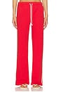 view 2 of 6 Solid Track Pant in Vintage Red