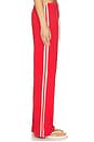 view 3 of 6 Solid Track Pant in Vintage Red
