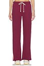 view 4 of 7 Solid Track Pant in Burgundy
