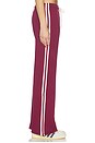 view 5 of 7 Solid Track Pant in Burgundy