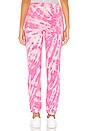 view 3 of 4 X REVOLVE Tie Dye Pant in Pink Tie Dye