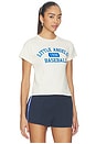 view 2 of 4 x REVOLVE Little Angels Baseball Vintage Tee in Stone Vintage