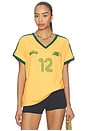 view 1 of 4 Espana Club Tee in Yellow Combo