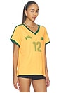 view 2 of 4 Espana Club Tee in Yellow Combo