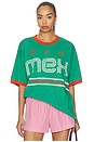 view 1 of 4 Mexico World Cup Oversized Ringer Tee in Jade Combo