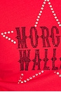 view 5 of 5 T-SHIRT MORGAN WALLEN RHINESTONE STAR SOLO TEE in Deep Sea Coral