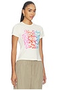 view 2 of 4 T-SHIRT BOB MARLEY ONE LOVE GRADIENT VINTAGE in Stone Vintage