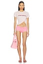 view 4 of 4 T-SHIRT SURF BORED BURNOUT VINTAGE in Ballet Pink