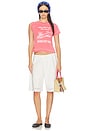 view 4 of 4 River Rat Race Burnout Vintage Tee in Deep Sea Coral