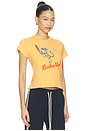 view 2 of 4 T-SHIRT BATTER UP KITTY VINTAGE  in Yellow Honey