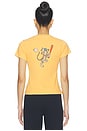 view 4 of 4 T-SHIRT BATTER UP KITTY VINTAGE  in Yellow Honey