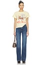 view 5 of 4 T-SHIRT WILLIE NELSON HORSE CALLED MUSIC SOLO  in Sheer Yellow