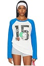 view 1 of 4 CAMISETA PEANUTS GO FOR IT in Cobalt Blue Combo