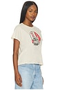 view 2 of 4 Touchdown Solo Tee in Dirty White