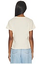 view 4 of 4 Touchdown Solo Tee in Dirty White