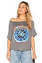 view 1 of 4 Def Leppard Drop Shoulder Tee in Smoke