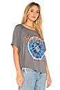view 2 of 4 Def Leppard Drop Shoulder Tee in Smoke