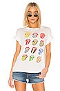 view 2 of 5 T-SHIRT À BANDE ROLLING STONES in Vintage White