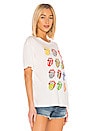view 3 of 5 T-SHIRT À BANDE ROLLING STONES in Vintage White