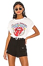 view 1 of 4 T-SHIRT GRAPHIQUE ROLLING STONES in Vintage White