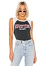 view 1 of 4 Led Zeppelin Zoso Raglan Tank in Ash Black