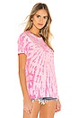 view 2 of 4 T-SHIRT in Pink Tie Dye