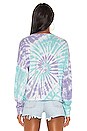 view 3 of 4 T-SHIRT in 2 Color Spiral Tie Dye