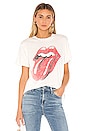 view 1 of 4 T-SHIRT À BANDE ROLLING STONES in Vintage White