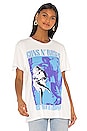 view 2 of 5 Guns N' Roses Use Your Illusion II Weekend Tee in Vintage White