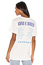 view 4 of 5 Guns N' Roses Use Your Illusion II Weekend Tee in Vintage White