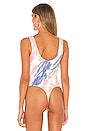 view 4 of 5 Bodysuit in Opal Tie Dye