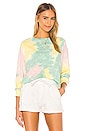 view 1 of 4 Long Sleeve Top in Lily Pad Tie Dye
